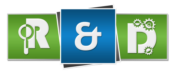 研发-研发绿色和蓝色图片下载