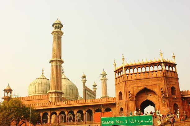 德里Jama Masjid图片下载