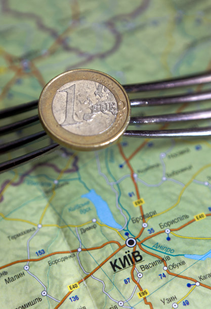 乌克兰基辅欧元地图图片下载