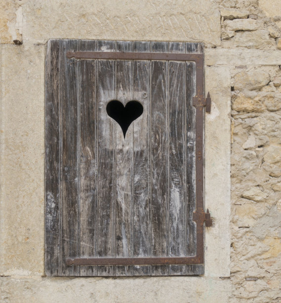 老木百叶窗图片下载