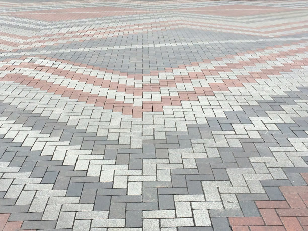 十字路口的砖设计图片下载