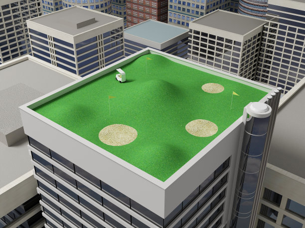 高尔夫运动场。图片下载