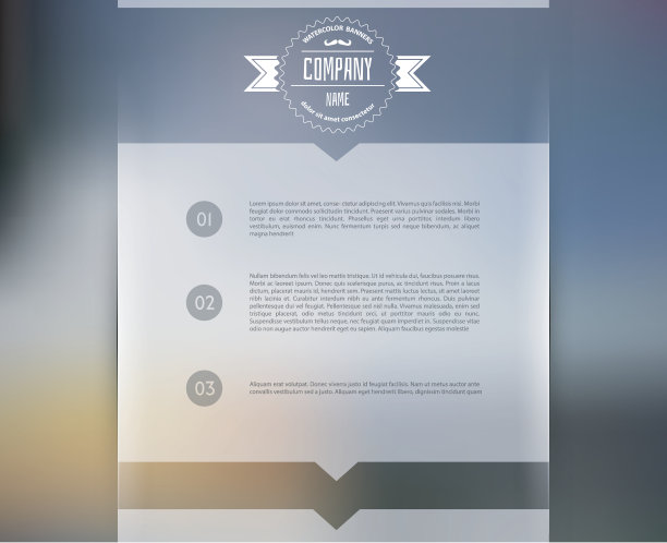 模糊的网页设计模板图片下载