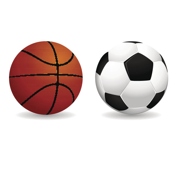 篮球和足球图片下载