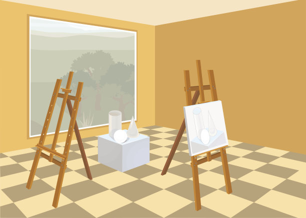 艺术工作室内部图片下载