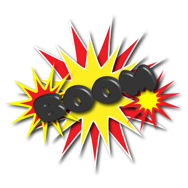 卡通爆炸图片下载