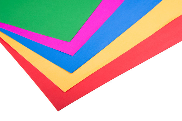 彩色的纸图片下载