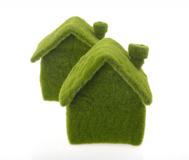 绿草屋隔离图片下载