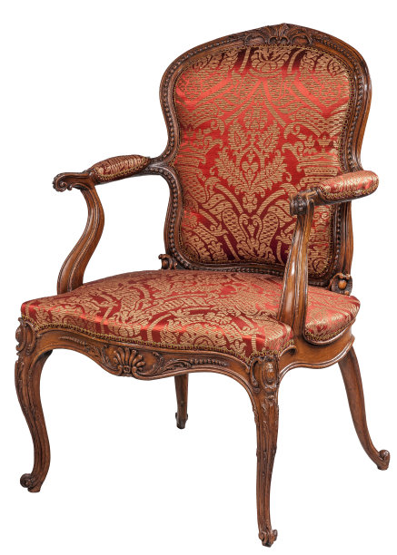 扶手椅复古古董复古时尚现代图片下载