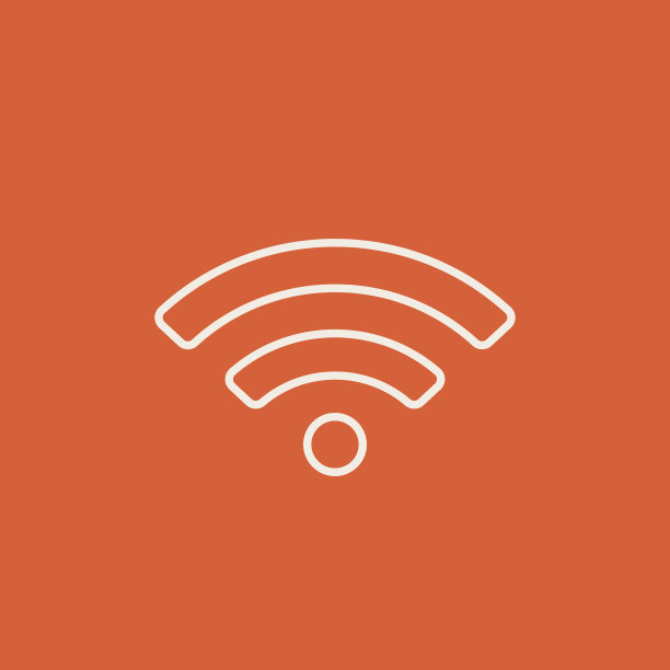 Wifi标志线性图标图片下载