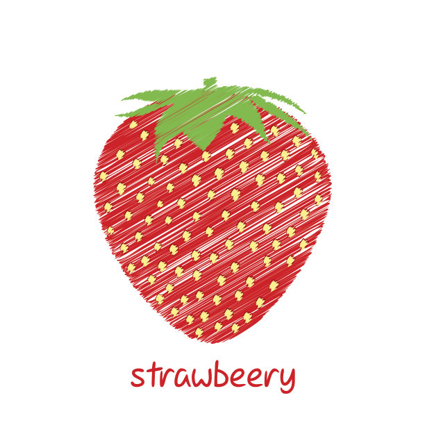 草莓水果设计图片下载