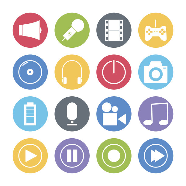 多媒体图标设置图片下载