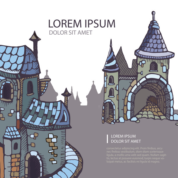 中世纪的城堡图片下载