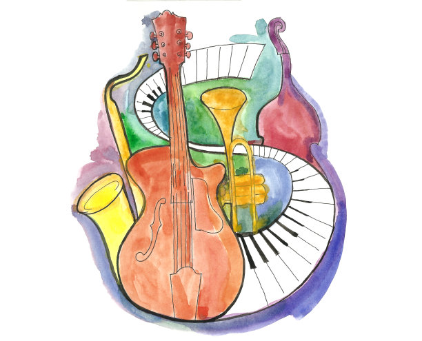 音乐静物图片下载