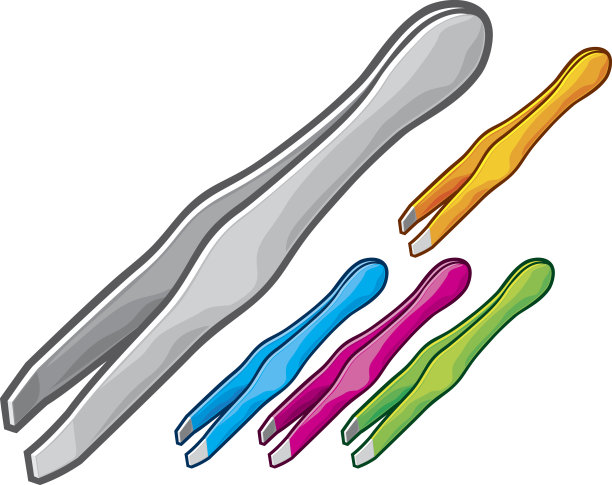 一套钢镊子图片下载