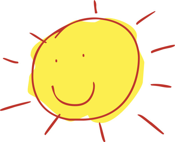 太阳(Handdrawn)插图图片下载