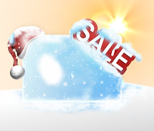 冰融空白板三维设计图片下载