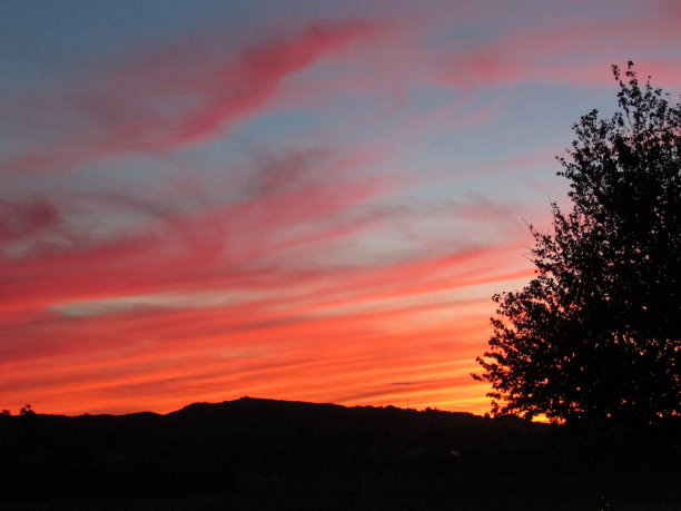 小镇日落图片下载