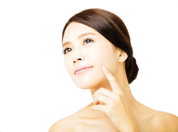 特写年轻美女的脸图片下载