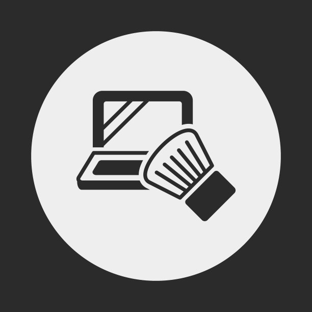 化妆粉图标图片下载