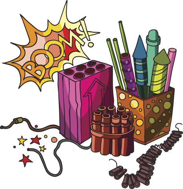 烟花。图片下载