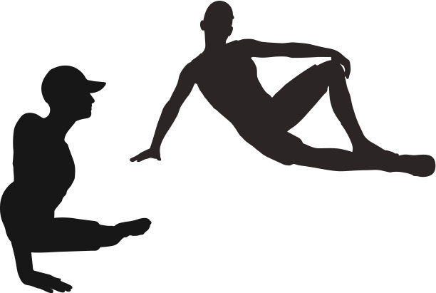 冲浪者在海滩上放松休息图片下载