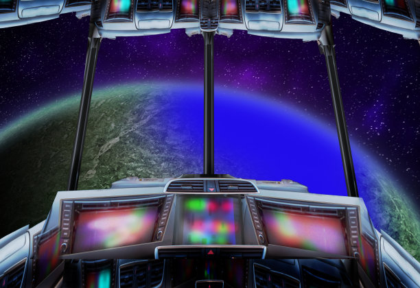 太空之旅。图片下载