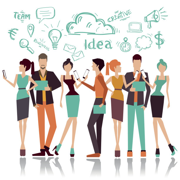 企业工作的概念图片下载