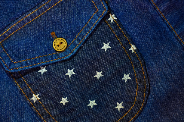 牛仔风格静物画图片下载