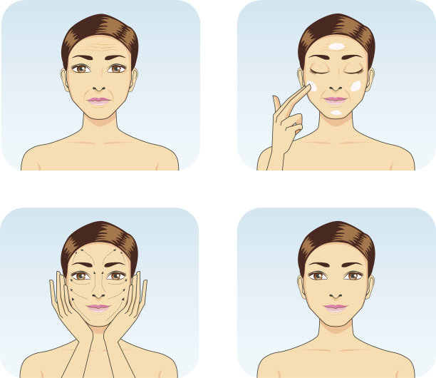 Step aging treatment卡通片图片下载