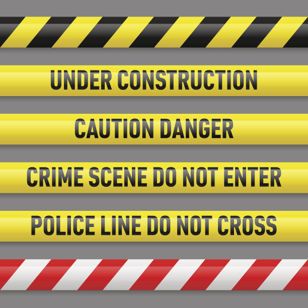 危险胶带组图片下载