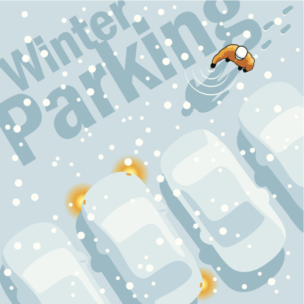 冬季停车图片下载