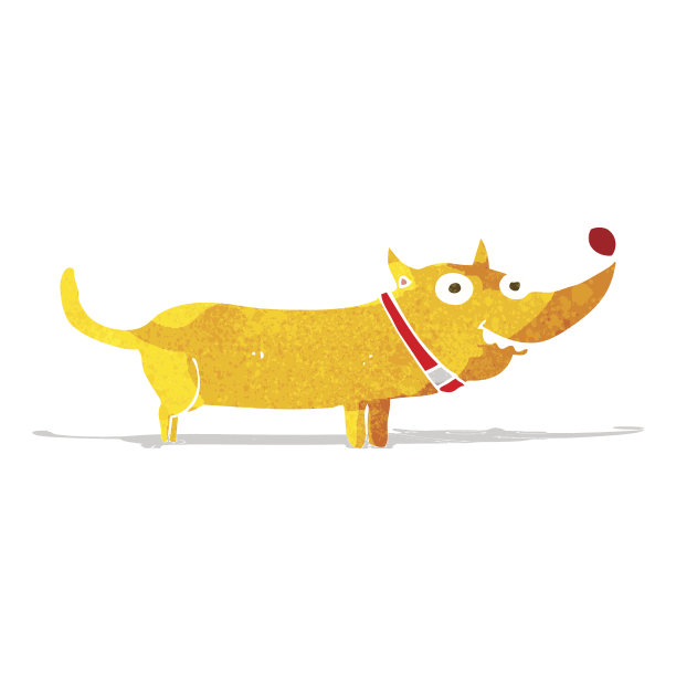 卡通狗快乐图片下载