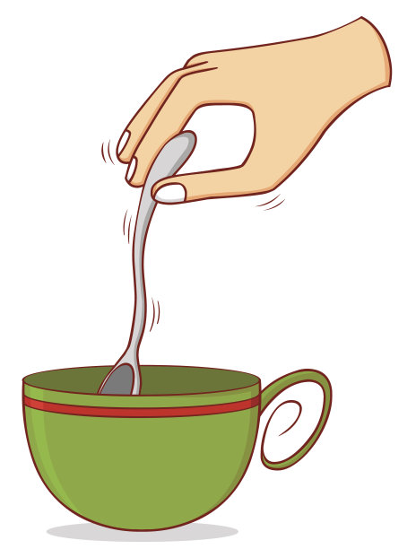 搅拌咖啡图片下载