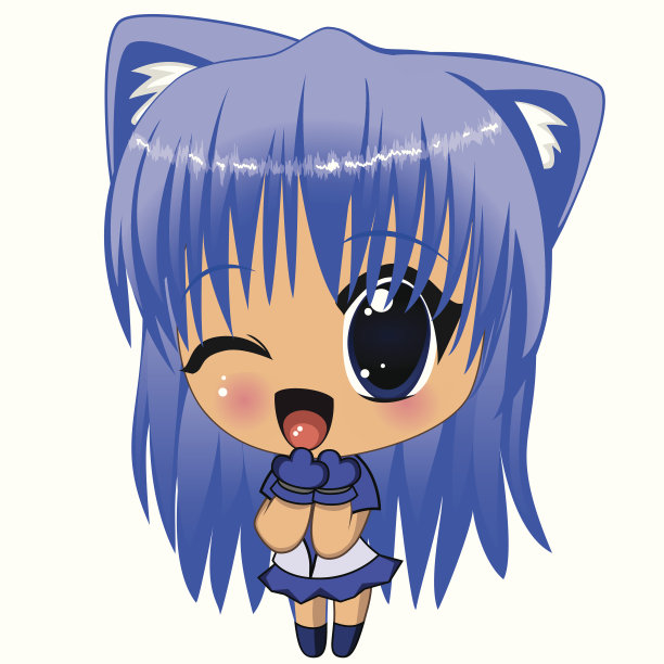 动漫女孩图片下载