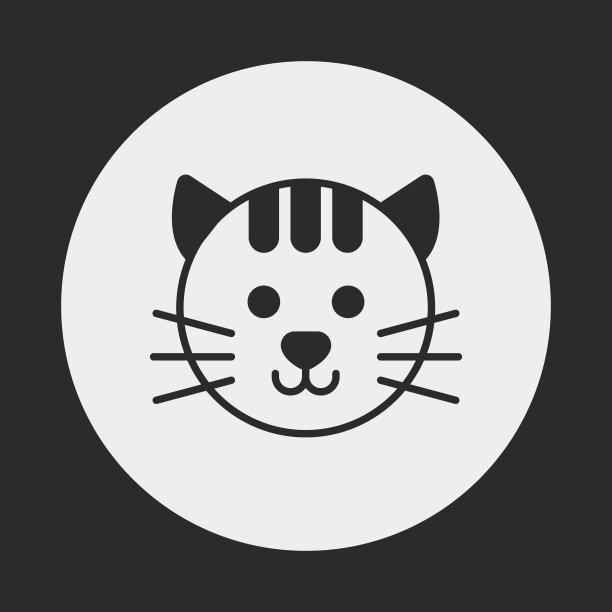 宠物猫图标图片下载