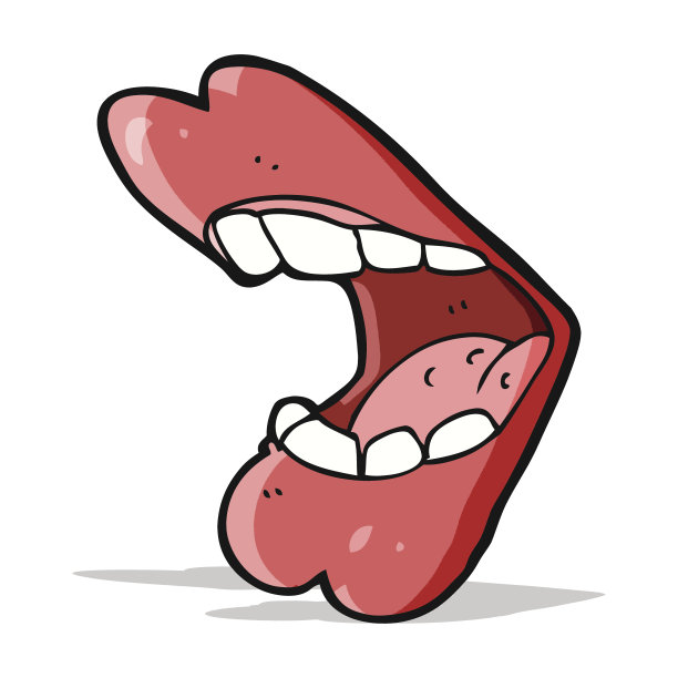 卡通的嘴图片下载