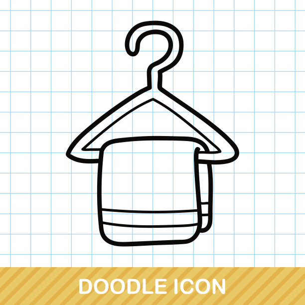 毛巾涂鸦图片下载