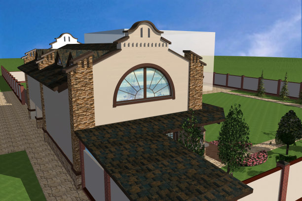 古典风格的房子图片下载