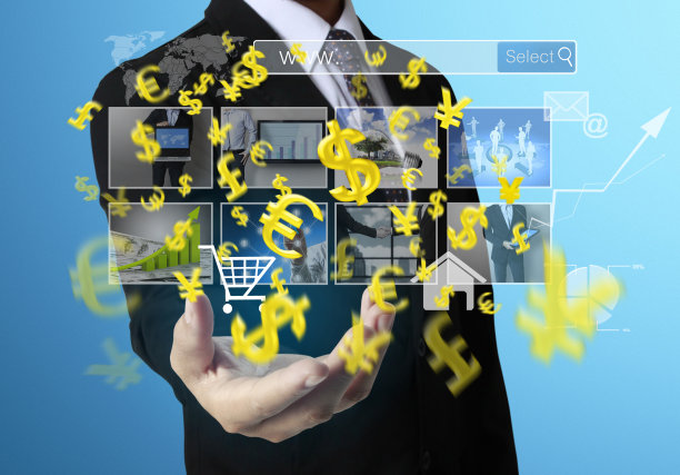 触摸屏财务符号图片下载