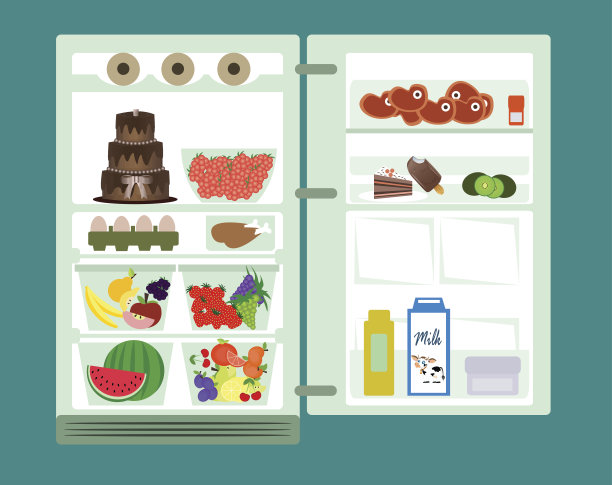 不同的健康食品图片下载
