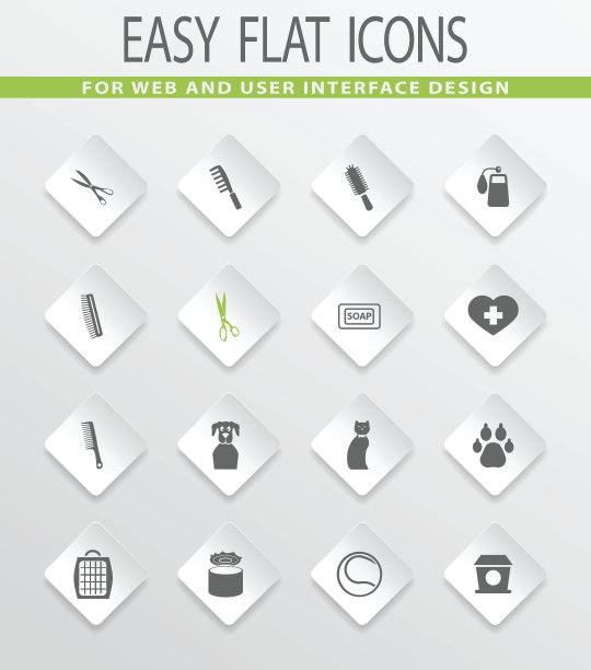 宠物商品图标集图片下载