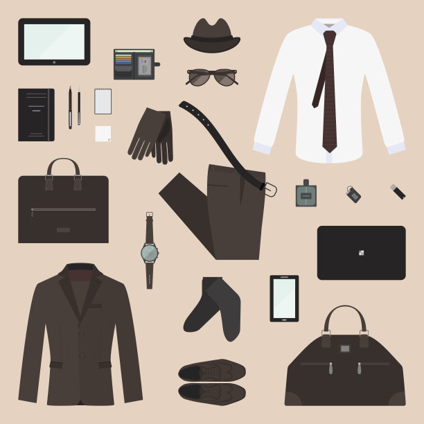 商人概念集图片下载