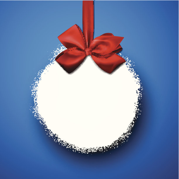 纸的圣诞球。图片下载