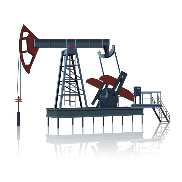 在金属平台上摇摆着寻找油图片下载