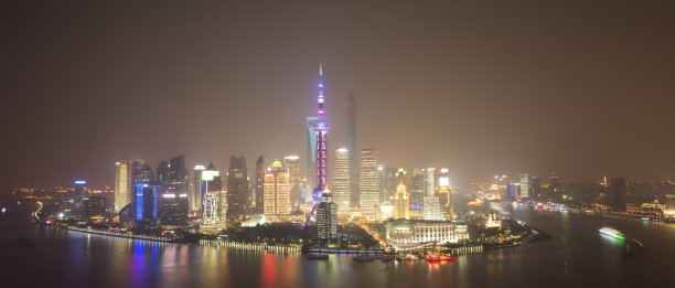 上海城市夜景图片下载