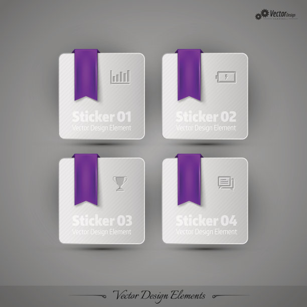 商业贴纸上的灰色背景为信息图和我们图片下载