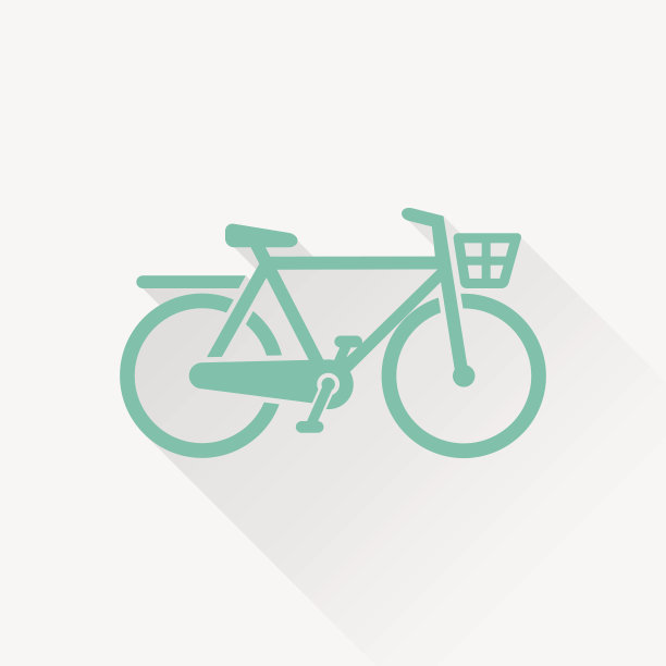 城市自行车图标图片下载