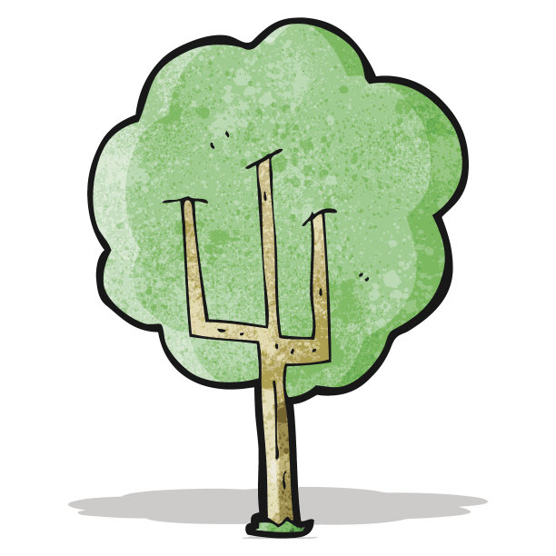 卡通树图片下载