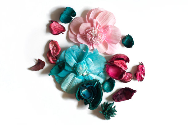 孤立的装饰花图片下载